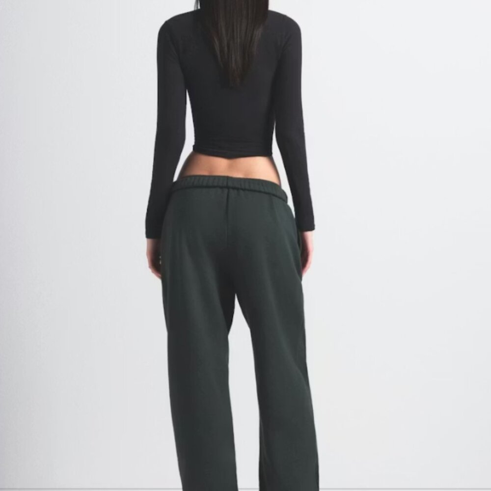 SKIMS‎ Classic Fleece Straight Leg Pant / Size S & M / NWT / MSRP $191 - Picture 3 of 6
